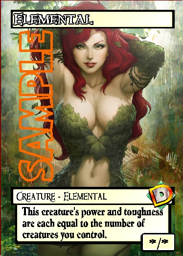 Elemental Token – Custom: Poison Ivy 1
